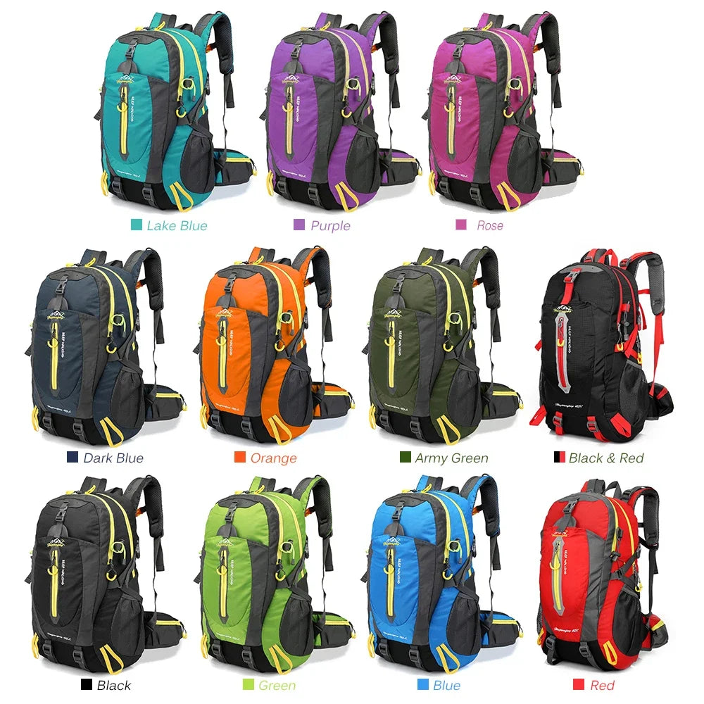 Waterproof 40L Climbing Backpack Rucksack