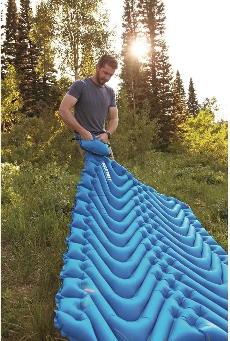Double V Inflatable Sleeping Pad