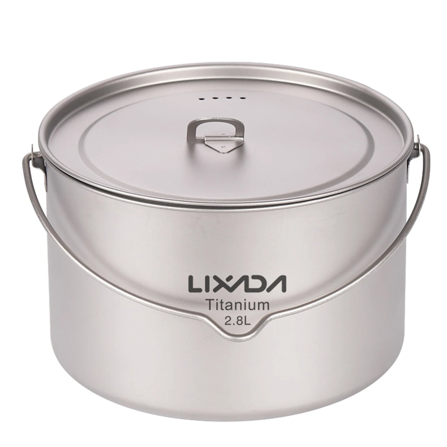 Ultralight Portable Hanging Pot with Lid