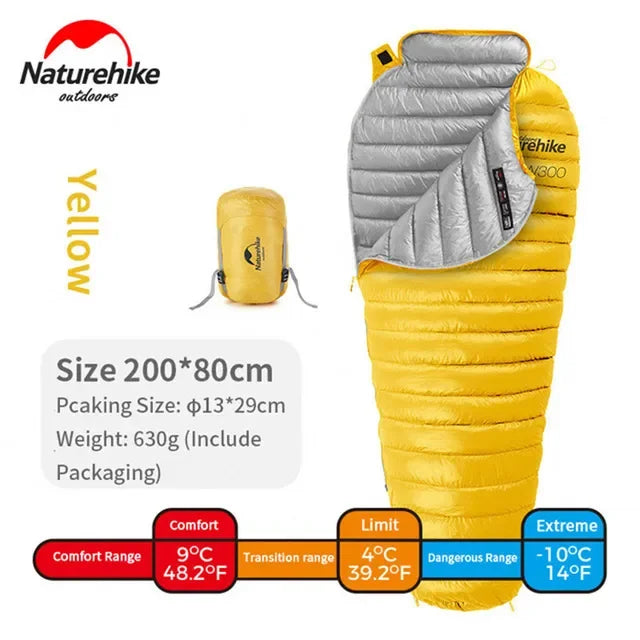 750FP Goose Down Winter Sleeping Bag