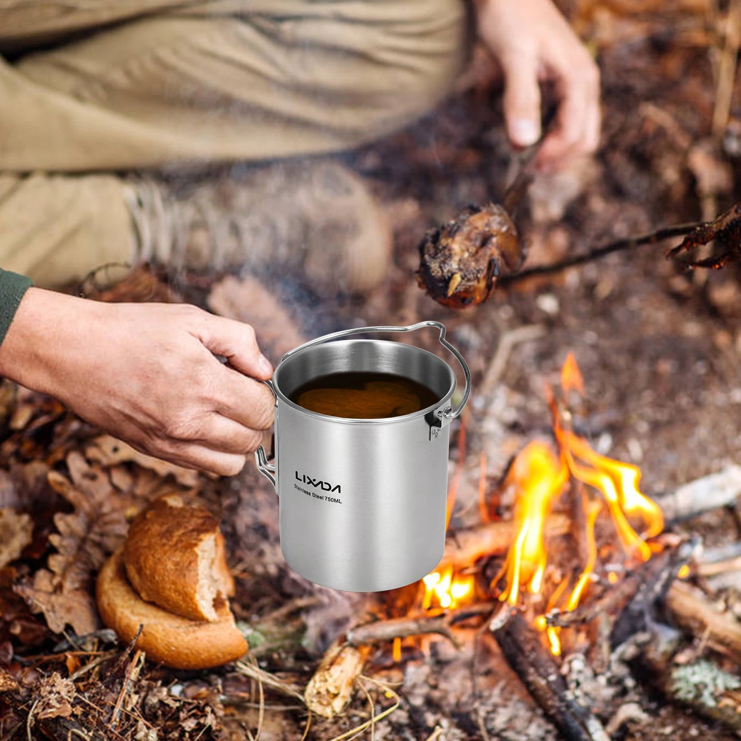 750ml Stainless Steel Pot