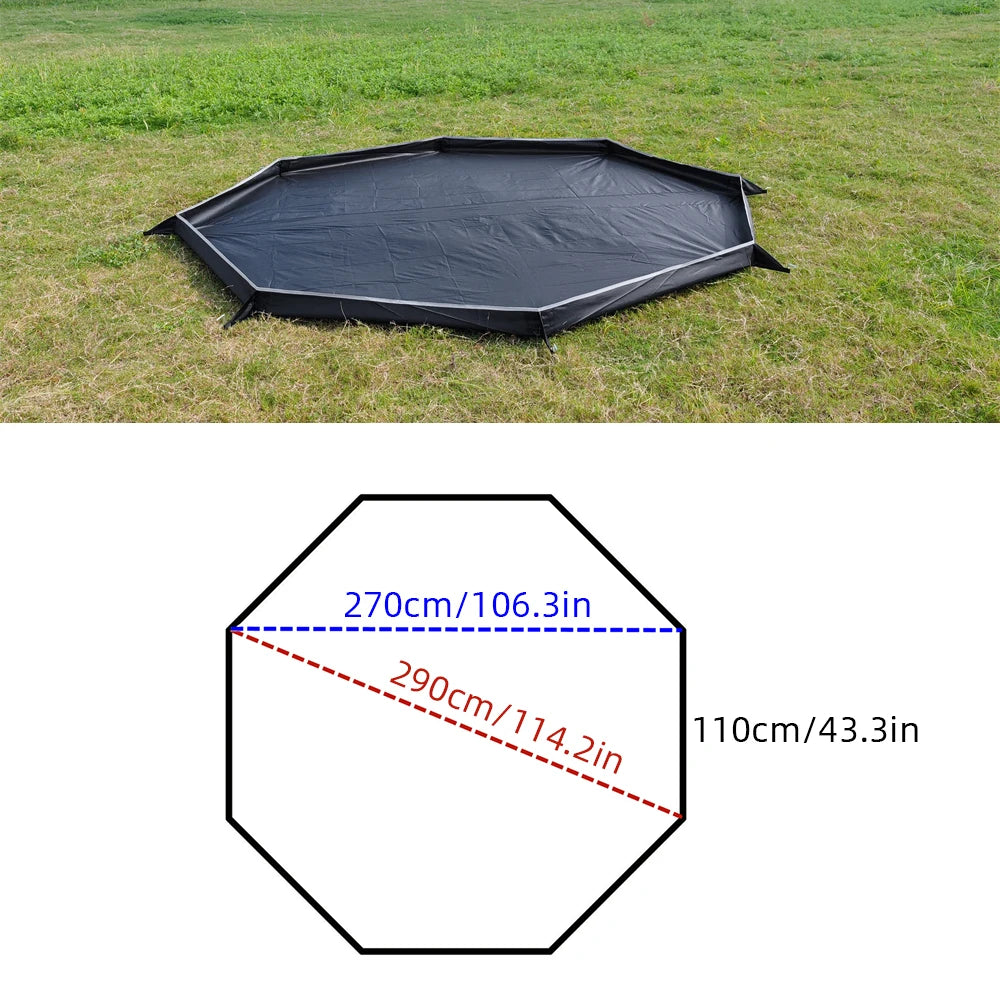 10.5' x 5.2' Outdoor Camping Tent