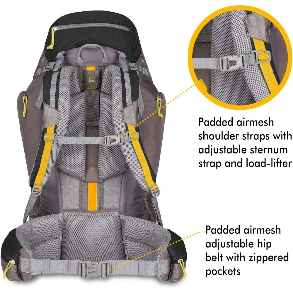 Black/Slate/Gold Climbing Bag