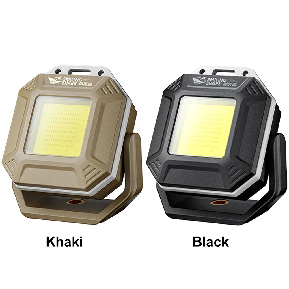 COB LED Work Light Rechargeable Flashlight with Magnetic Base