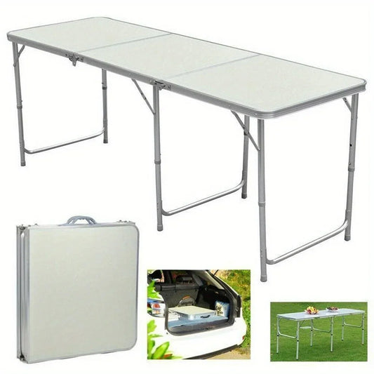 Portable Aluminum 6ft Folding Table