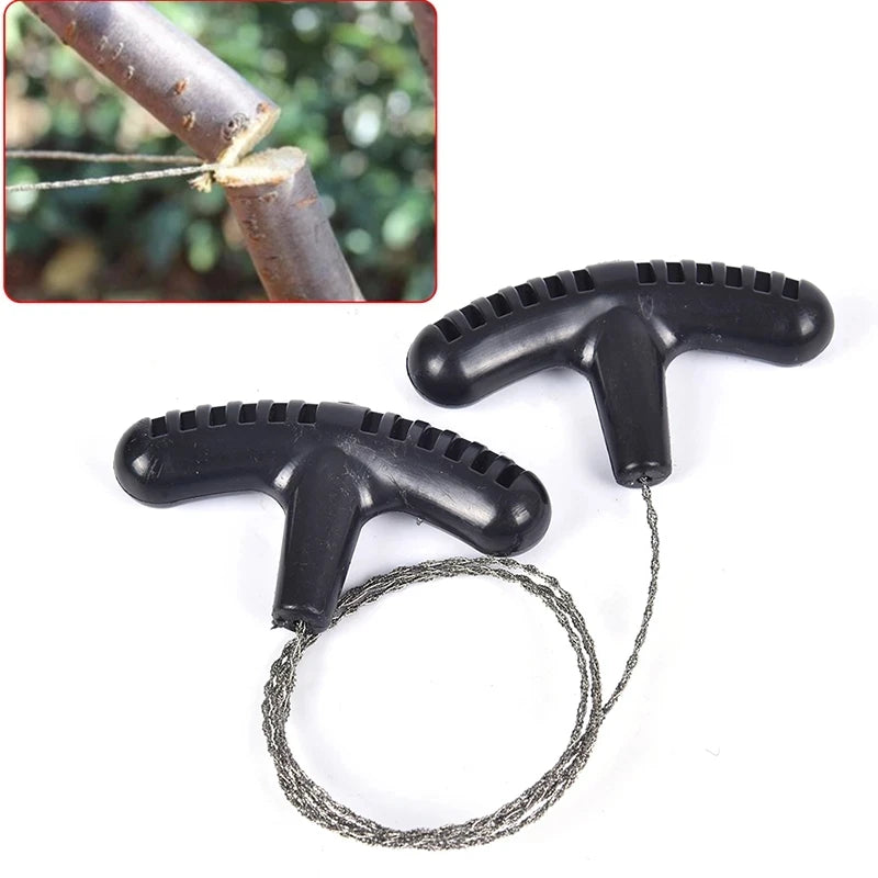 Manual Hand Steel Rope Chain Saw Portable