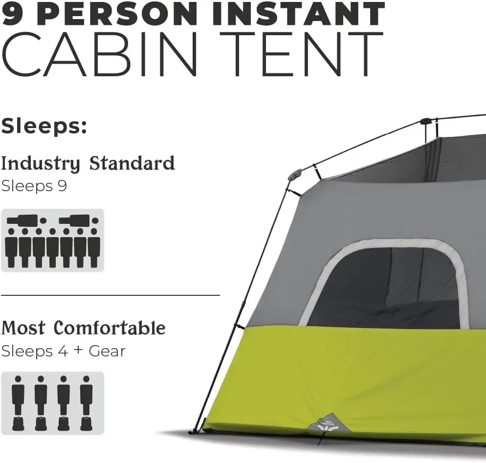 Person Instant Cabin Tent