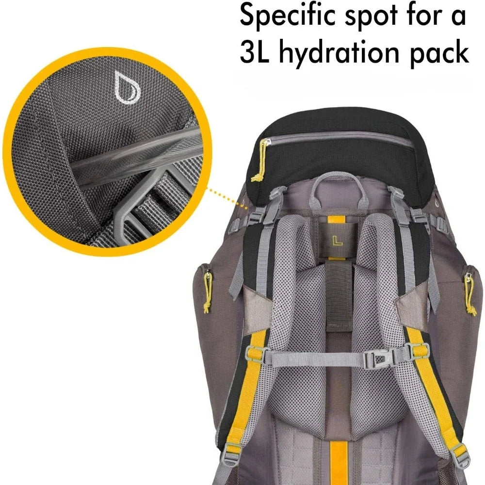 Black/Slate/Gold Climbing Bag