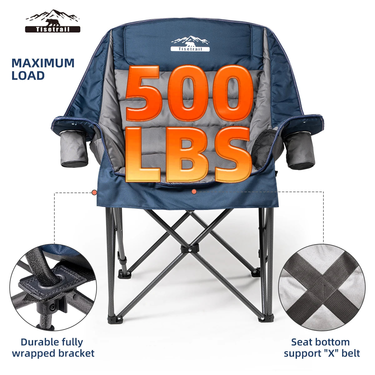 Oversized Padded Camping Chair